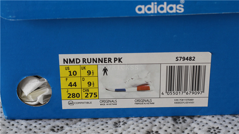 Adidas NMD R1 Primeknit OG White (real boost)